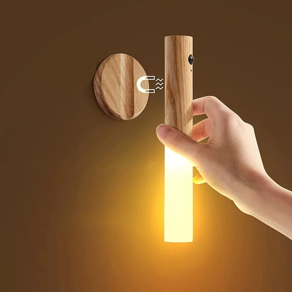 Intelligent Human Body Induction LED Night Light β Rechargeable Wall Light for Corridor, Cabinet, and Toilet