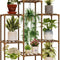 Outdoor Plant Stand Indoor Plant Rack Plant Shelf Wood Outdoor Tiered Plant Shelf for Multiple Plants Ladder Plant Holder