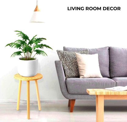 Plant Stand Indoor |  Mid Century Plant Stands for Indoor Plants, Tall (16 Inch) Plant Stand, Plant Table, Small Side Table (NO Pot & Plant Incld)